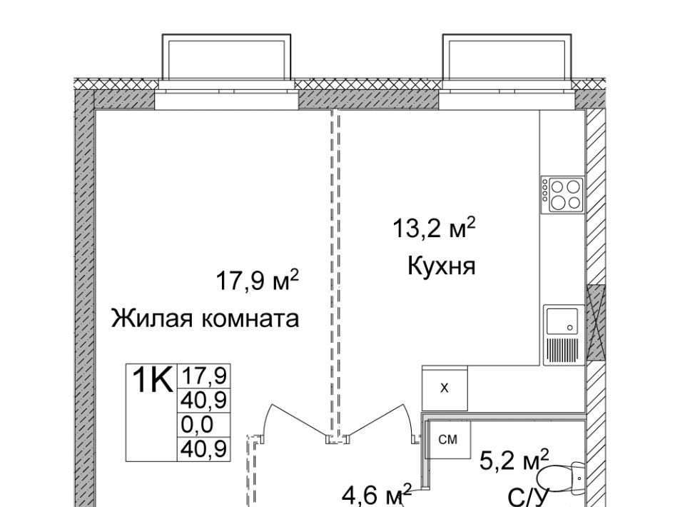 квартира г Нижний Новгород Горьковская ЖК Дельвиг фото 1