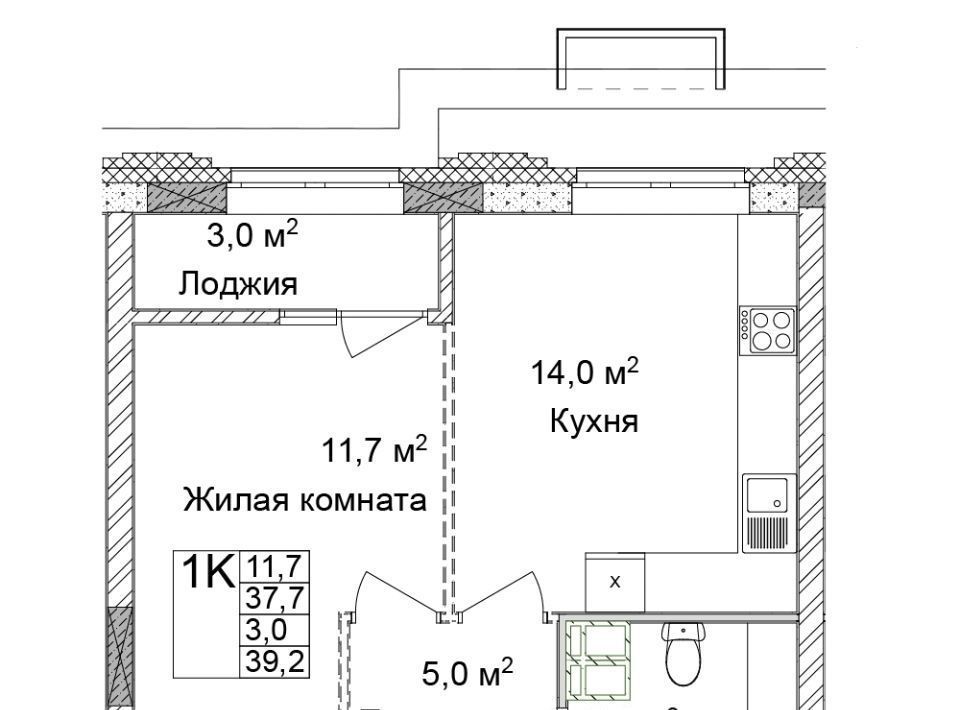 квартира г Нижний Новгород Горьковская ЖК Дельвиг фото 1