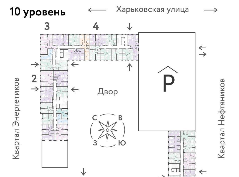 квартира г Тюмень р-н Ленинский ул Харьковская 72б фото 2