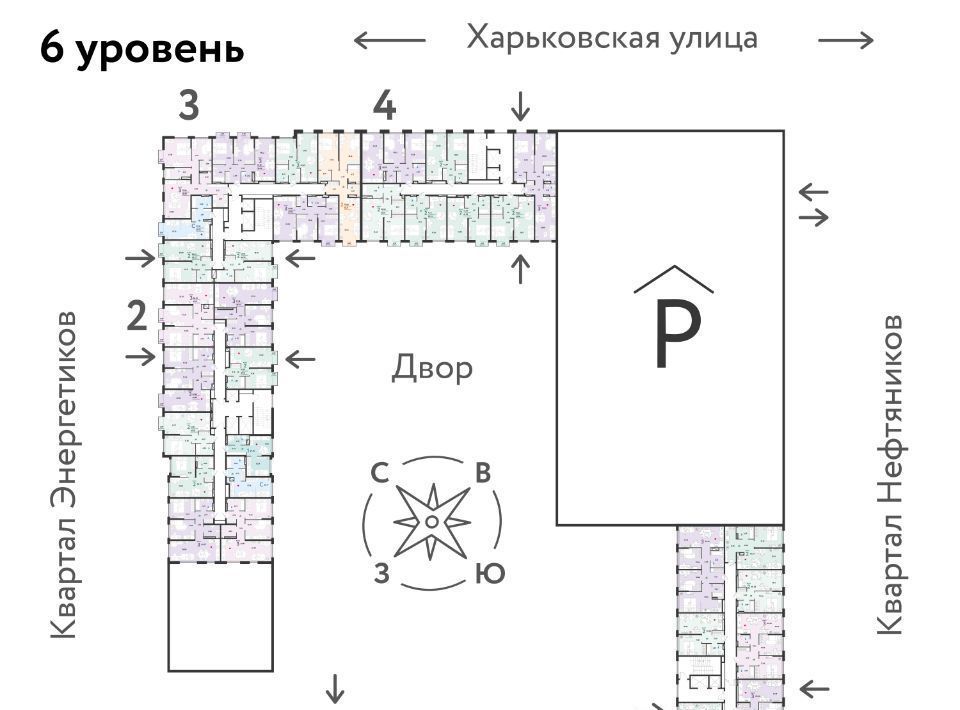 квартира г Тюмень р-н Ленинский ул Харьковская 72б фото 2