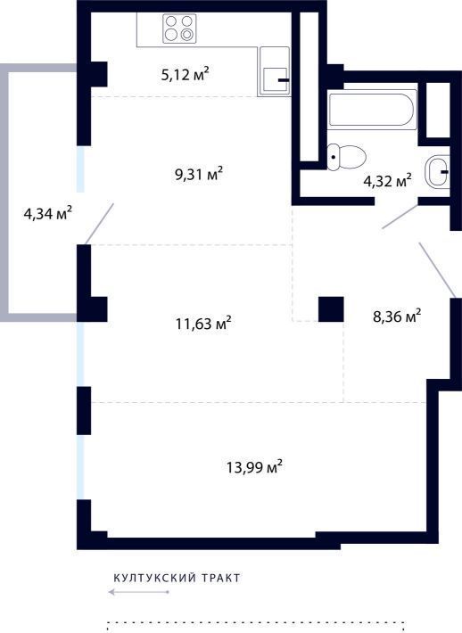 квартира р-н Иркутский рп Маркова ул Академика Герасимова 6 фото 1