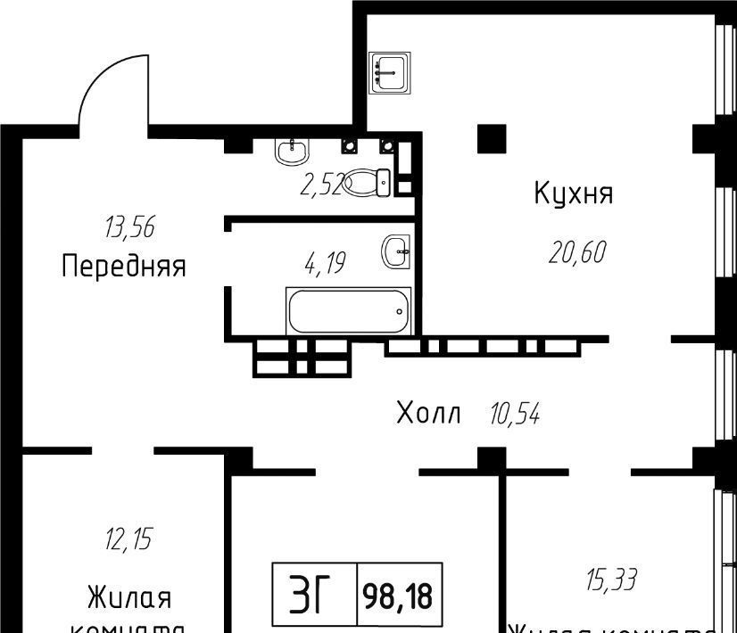 квартира г Владивосток р-н Советский Академгородок фото 1