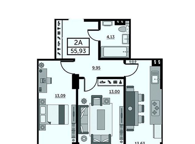 р-н Кировский ул Красноармейская 157в/83с 3 фото