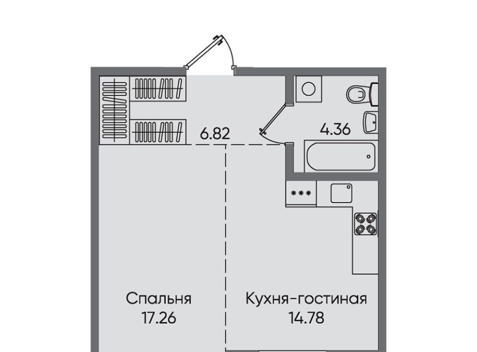 квартира г Иркутск р-н Свердловский ул Пушкина 7/1 фото 1