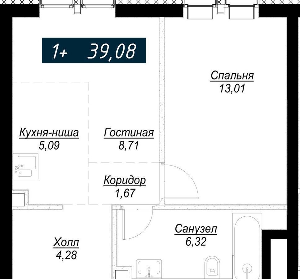 квартира г Москва метро Селигерская проезд Ильменский 14 стр. Е 2 фото 2