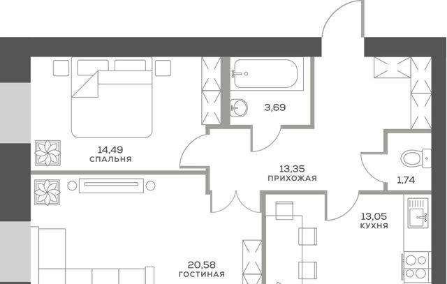 квартира р-н Свердловский 21 фото