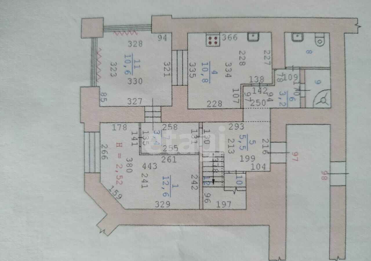 квартира г Екатеринбург Геологическая ул Радищева 53к/1 фото 26