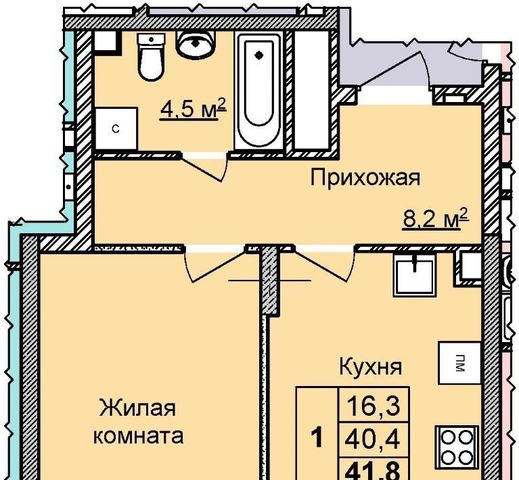 г Нижний Новгород Горьковская ЖК «Цветы 2» 10 фото