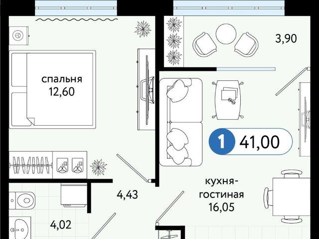 г Тюмень р-н Ленинский ул Газопромысловая 1к/2 фото