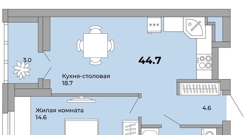 квартира г Екатеринбург Уралмаш ул Орловская фото 1