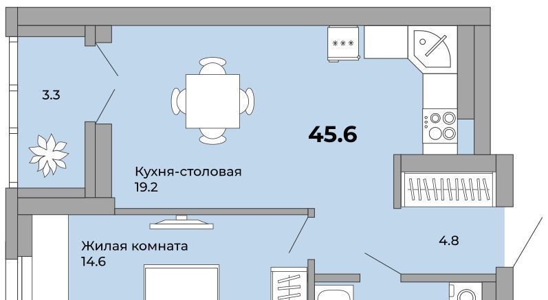 квартира г Екатеринбург Уралмаш ул Орловская фото 1