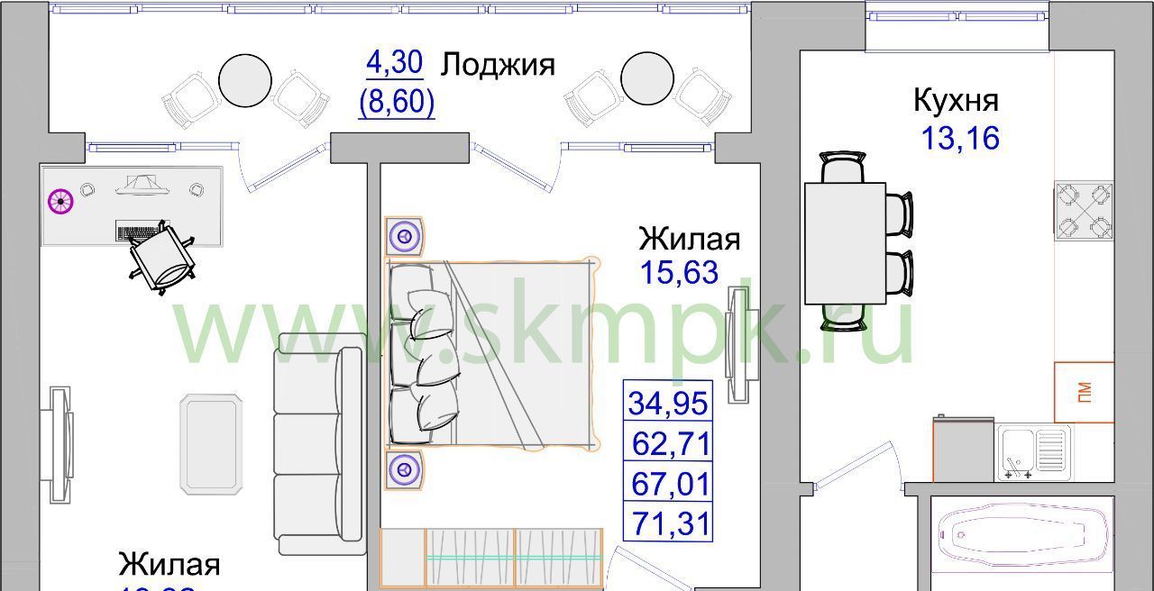 квартира р-н Светлогорский г Светлогорск пр-кт Калининградский 70е фото 1