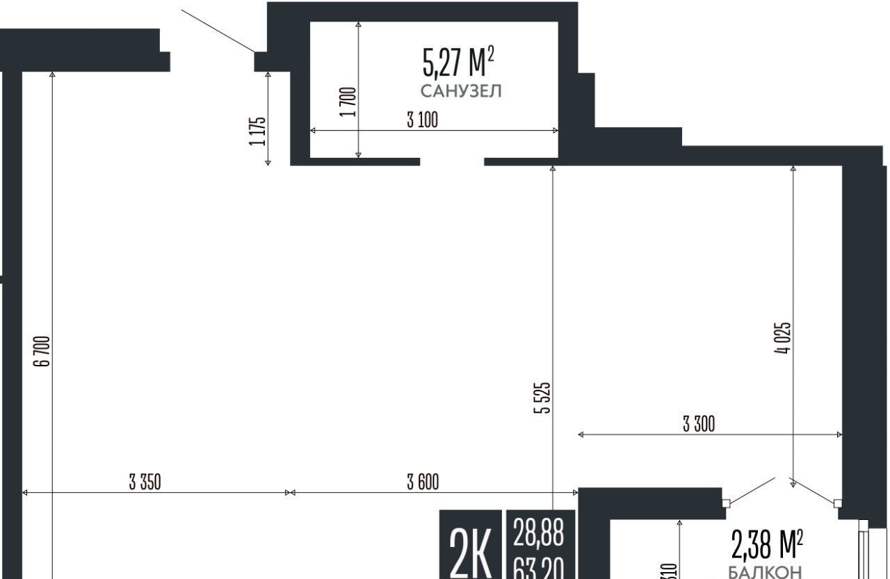 квартира г Барнаул р-н Октябрьский ЖК «Opera Residence» БС 3 фото 1