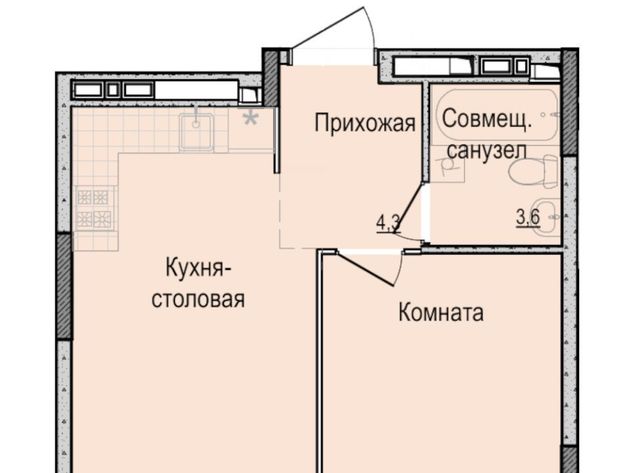 р-н Индустриальный ЖК «Скандинавия» 7 жилрайон, 3-й мкр фото