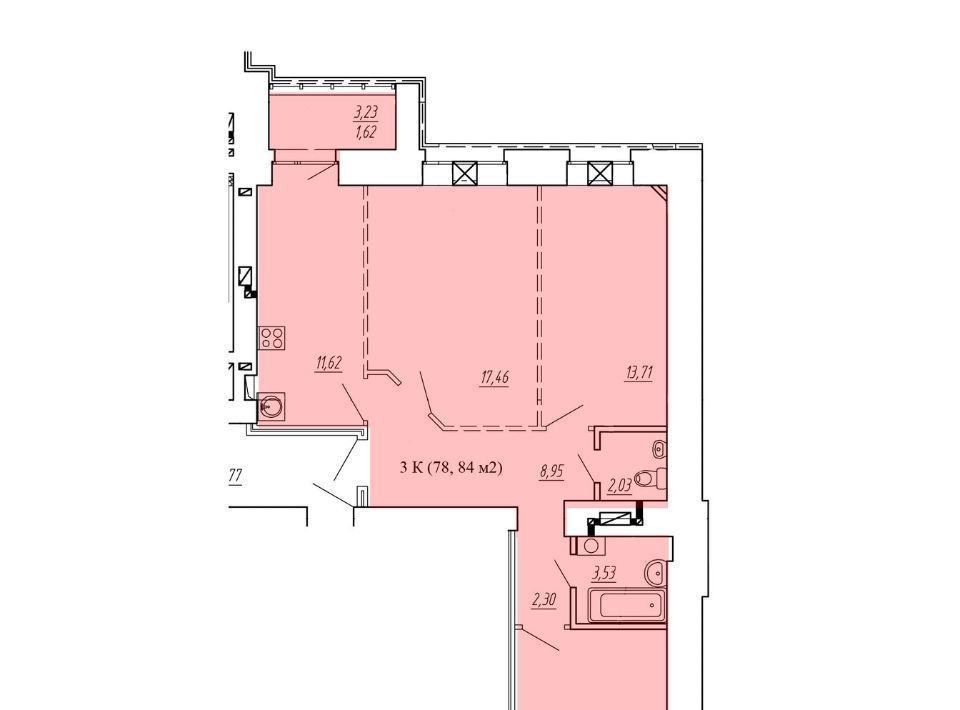 квартира г Омск р-н Центральный ул 5-я Северная 124 фото 1