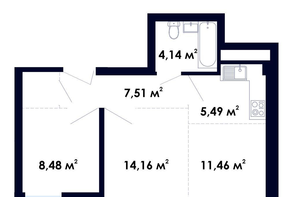 квартира р-н Иркутский рп Маркова ул Академика Герасимова 11 фото 1