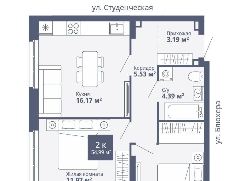 квартира г Екатеринбург Уральская ул Раевского 18/4 фото 1