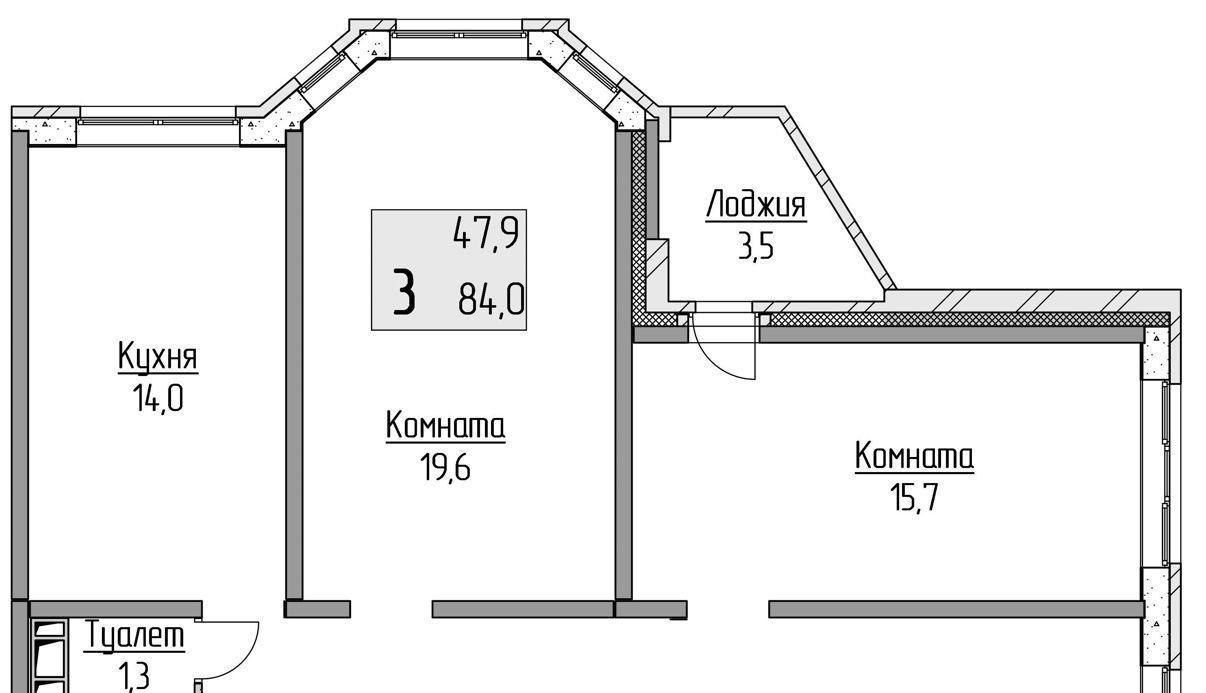 квартира г Ярославль р-н Фрунзенский ул Щорса 8/22 фото 1