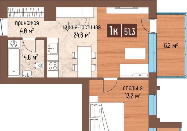 квартира р-н Светлогорский г Светлогорск ул Ольховая 14 фото