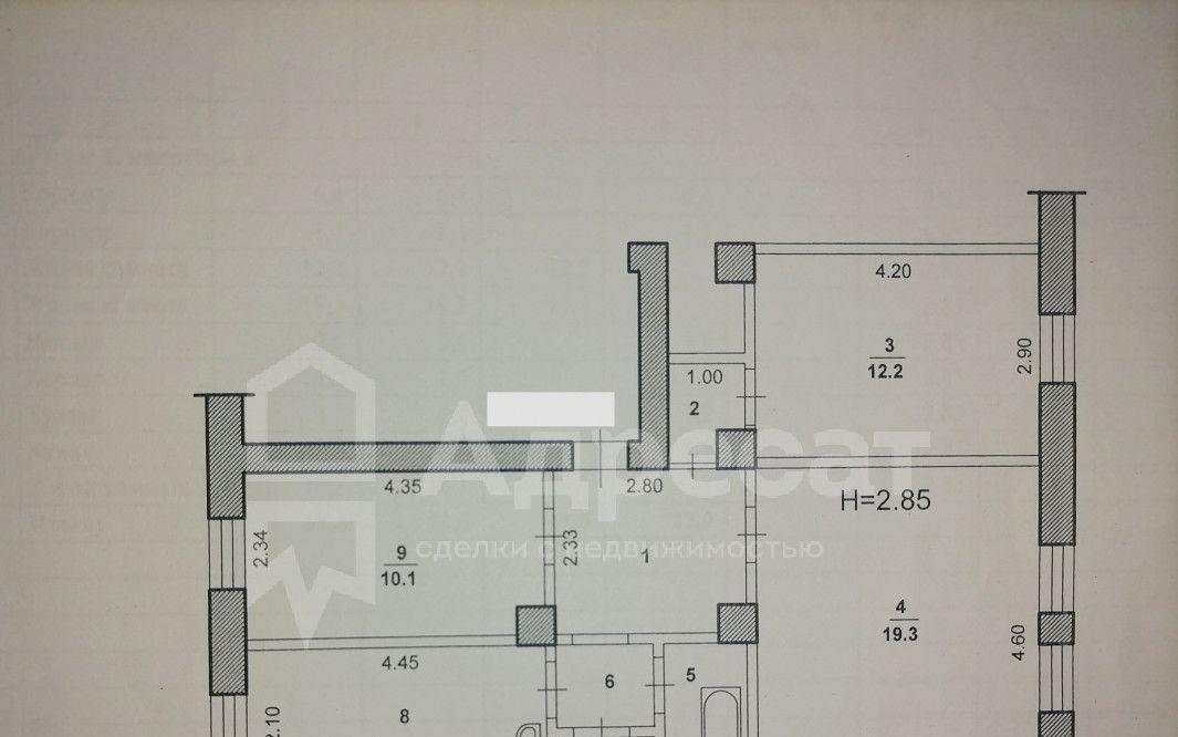 комната г Волжский ул им Аркадия Гайдара 4 1-й кв-л фото 1