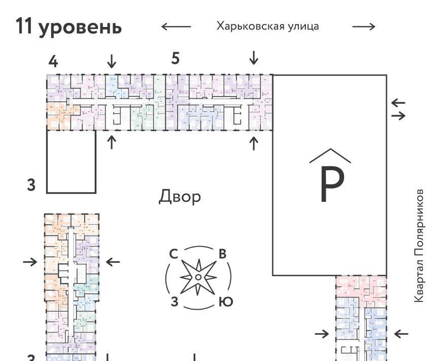 квартира г Тюмень р-н Ленинский ул Харьковская 72а фото 2