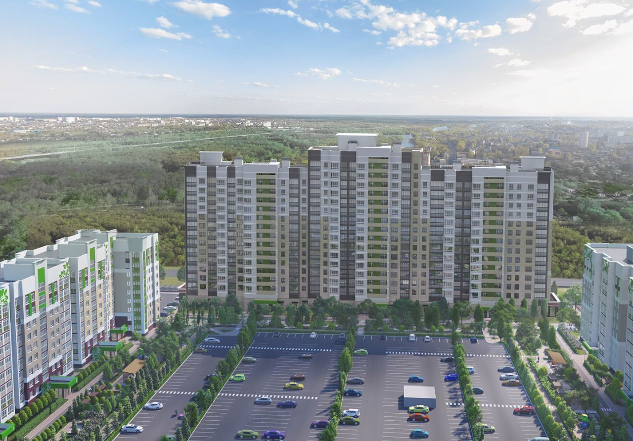 квартира г Брянск р-н Советский ЖК «Атмосфера в парке» фото 11