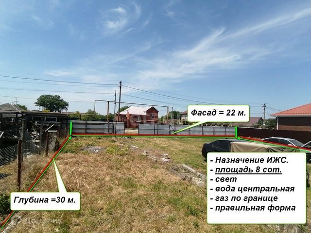 земля р-н Анапский ст-ца Гостагаевская ул Пионерская фото 1