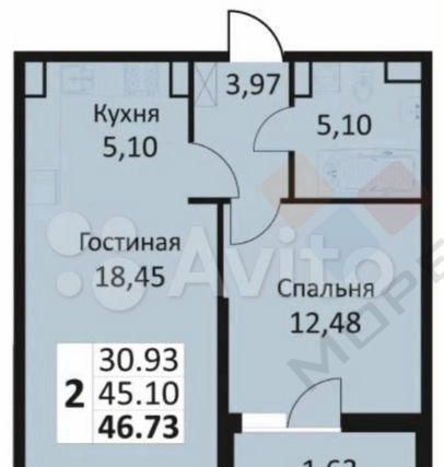 квартира г Краснодар ул Автолюбителей 1 фото 1
