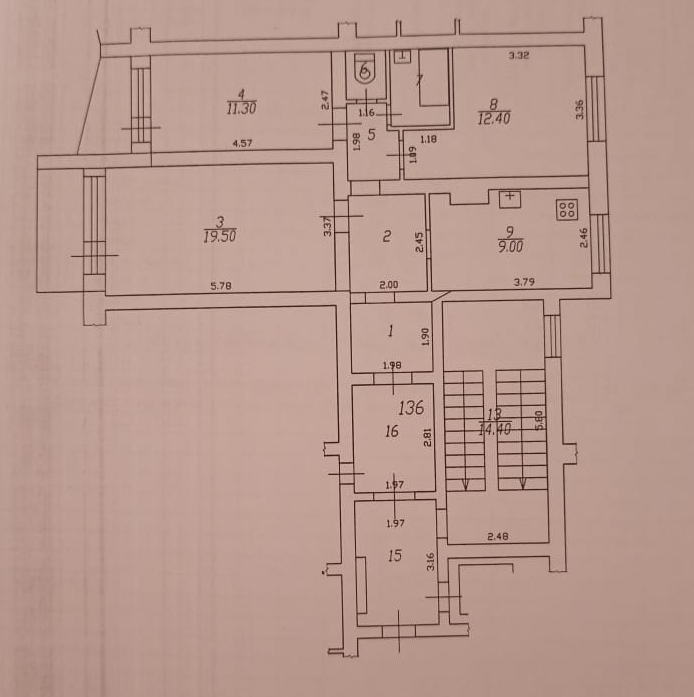 квартира г Краснодар ул Уральская б/н фото 14