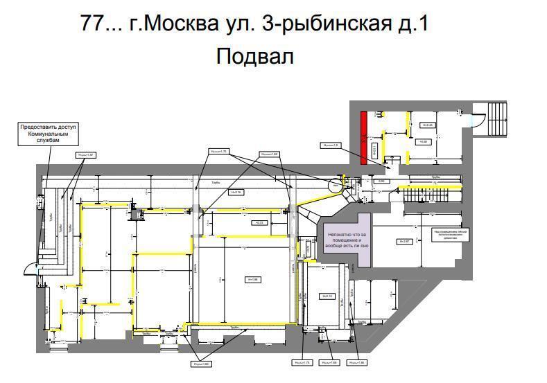 торговое помещение г Москва метро Сокольники ВАО ул 3-я Рыбинская 1 фото 5