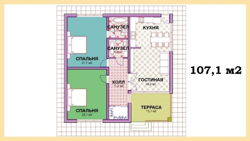 дом р-н Анапский х Нижняя Гостагайка ул Десантная фото 11