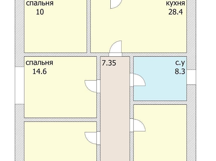 дом р-н Тахтамукайский аул Старобжегокай снт Дружба ул Облепиховая 2 фото 8