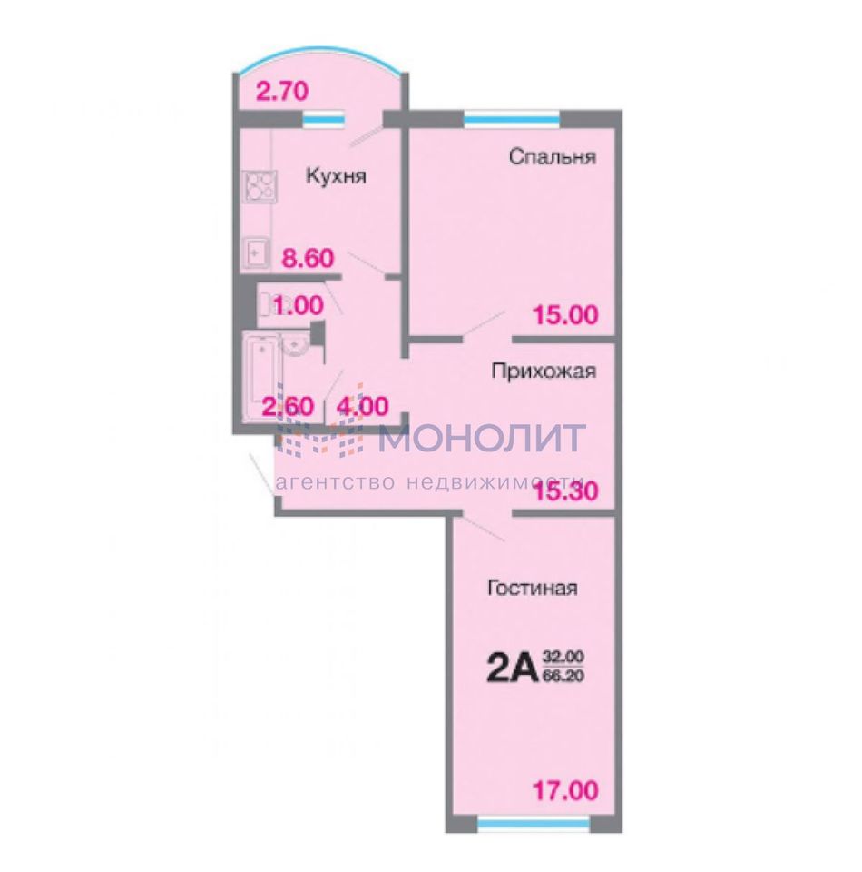 квартира г Чебоксары р-н Ленинский ул Академика В.Н.Челомея 3 фото 1