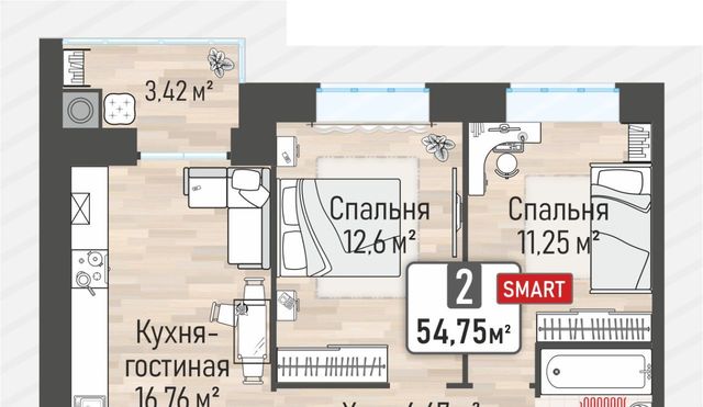 р-н Рыбновский г Рыбное Жилой Мега кв-л фото