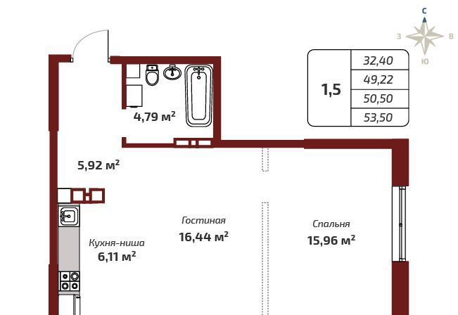 квартира г Ижевск р-н Первомайский ул Карла Маркса 120к/2 фото 1