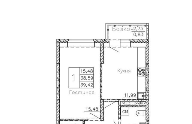 р-н Семилукский г Семилуки ул Чайковского 7/1 фото