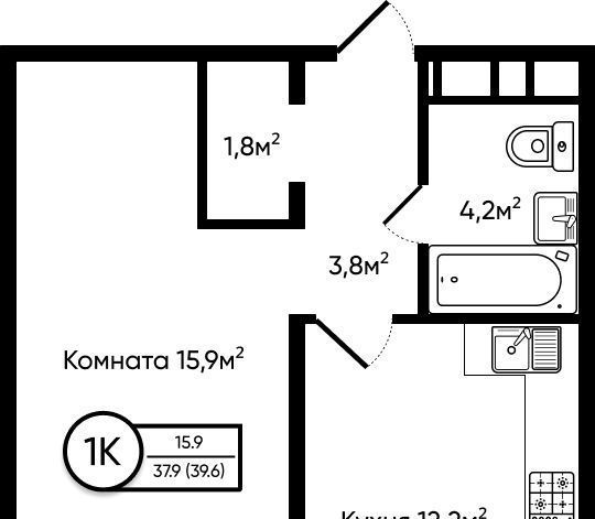 квартира г Ковров ул Строителей 41/1 фото 1