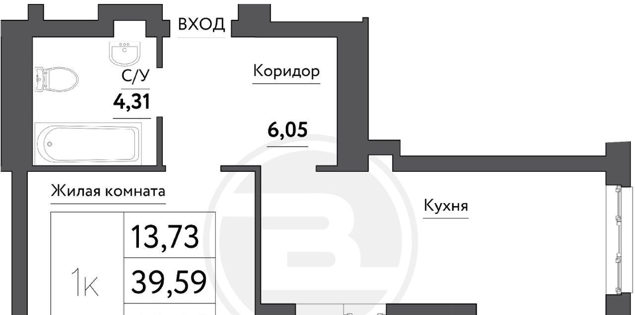 квартира г Самара Гагаринская ул Корабельная 13 фото 1