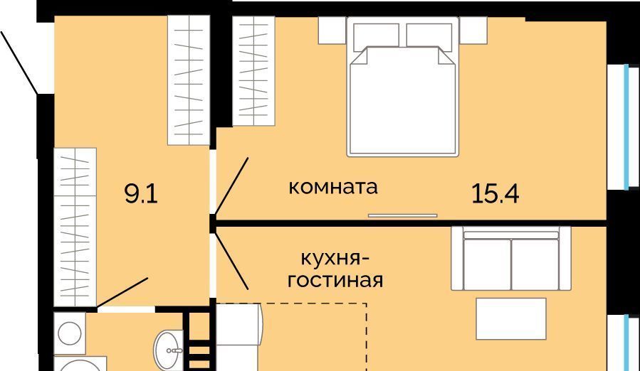 квартира г Пермь р-н Свердловский ул Куйбышева 135 фото 1