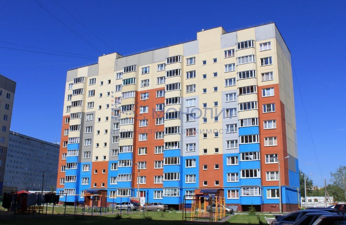 квартира г Чебоксары р-н Калининский Новоюжный пр-кт Тракторостроителей 16к/2 фото 3