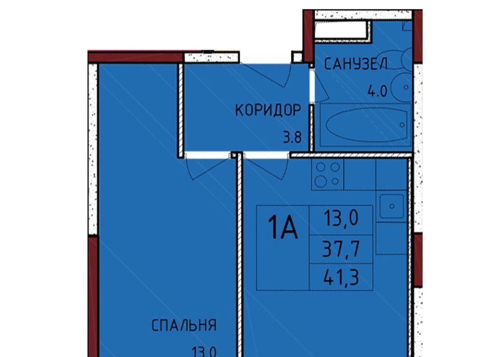 квартира р-н Ленинский с Осиновая Гора мкр Левобережный Тула фото 1