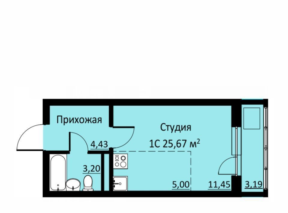 квартира р-н Пермский д Кондратово ул Водопроводная 6/1 фото 1