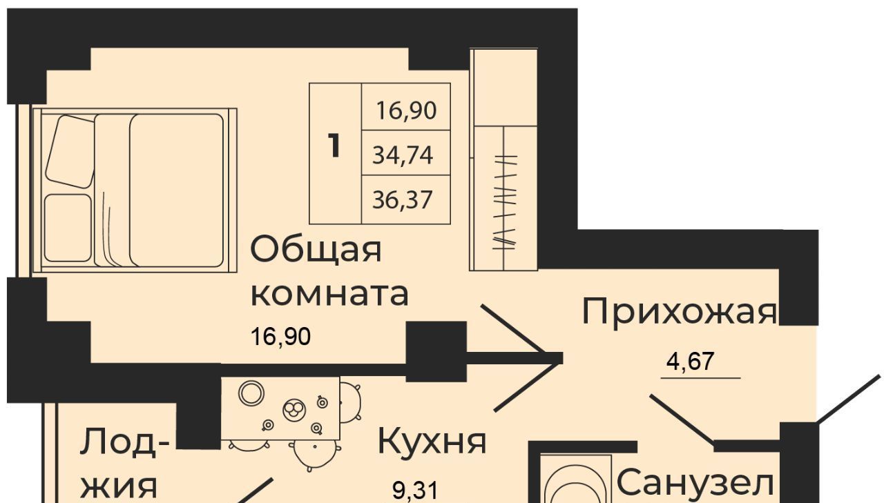 квартира г Батайск фото 1