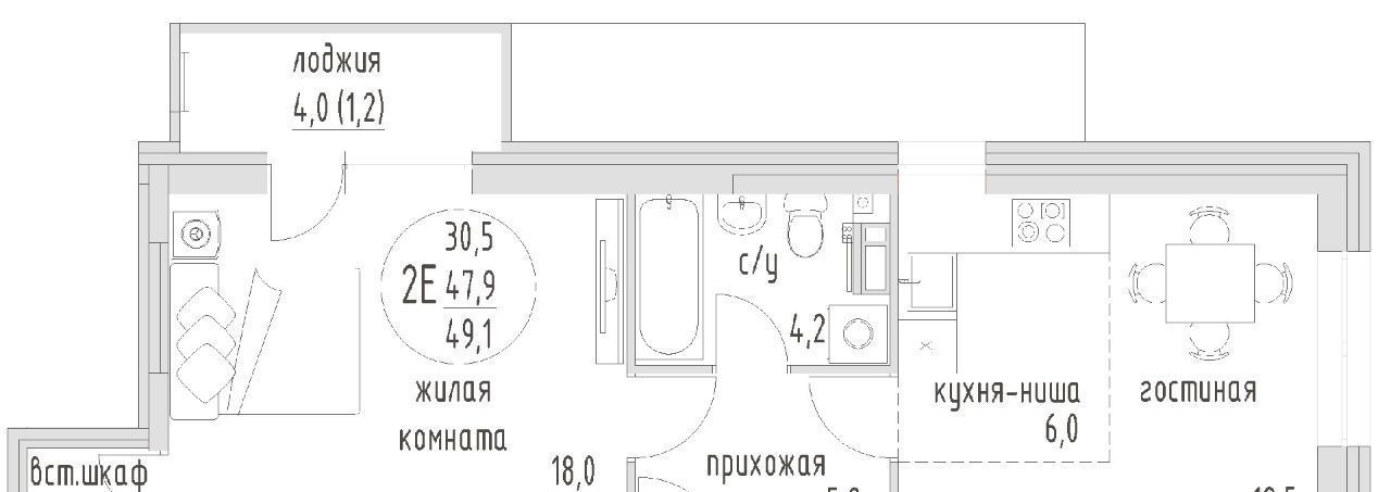 квартира г Пермь р-н Мотовилихинский б-р Гагарина 32б фото 1