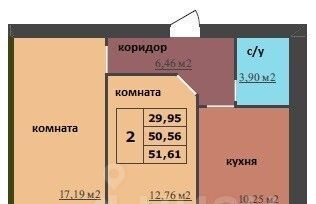 квартира г Ярославль р-н Дзержинский 15-й микрорайон Северный ЖК «Мегаполис» жилрайон фото 1