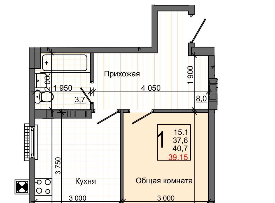 квартира р-н Симферопольский с Мирное ул Живописная 22 фото 1