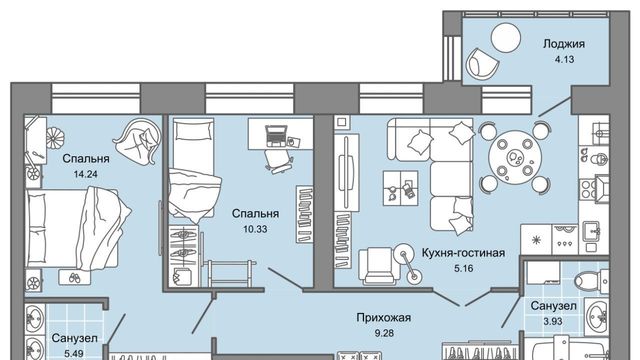 г Ульяновск р-н Заволжский Новый Город 7-й кв-л, Дивный Сад ЖК, 1 фото