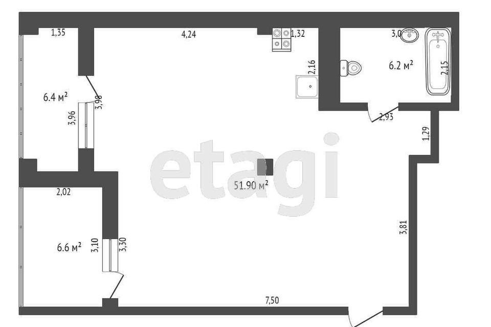 квартира г Саки ул Санаторная 25к/1 фото 9