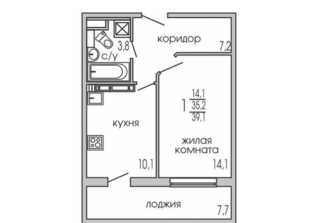 квартира г Набережные Челны р-н Комсомольский ул Авангардная 53а фото