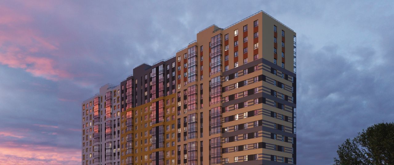 квартира г Ижевск р-н Устиновский Аэропорт ЖК «Финский квартал» жилрайон фото 2